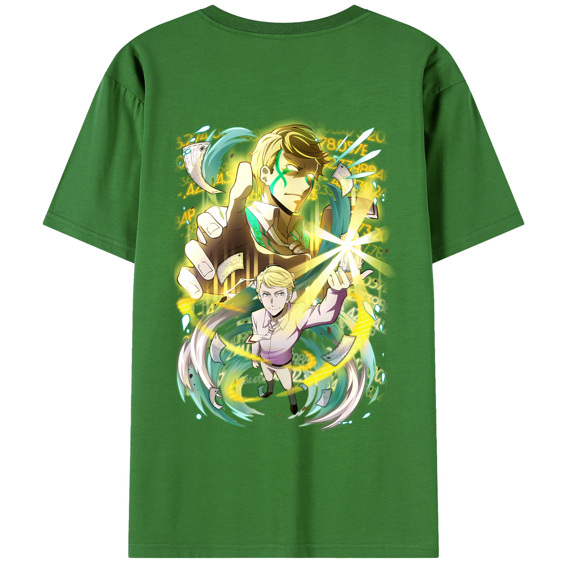 （画像用） 文豪ストレイドッグス Bungo Stray Dogs レディース半袖Tシャツ(バックプリント)